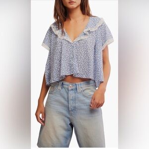 free people top sz M NWT